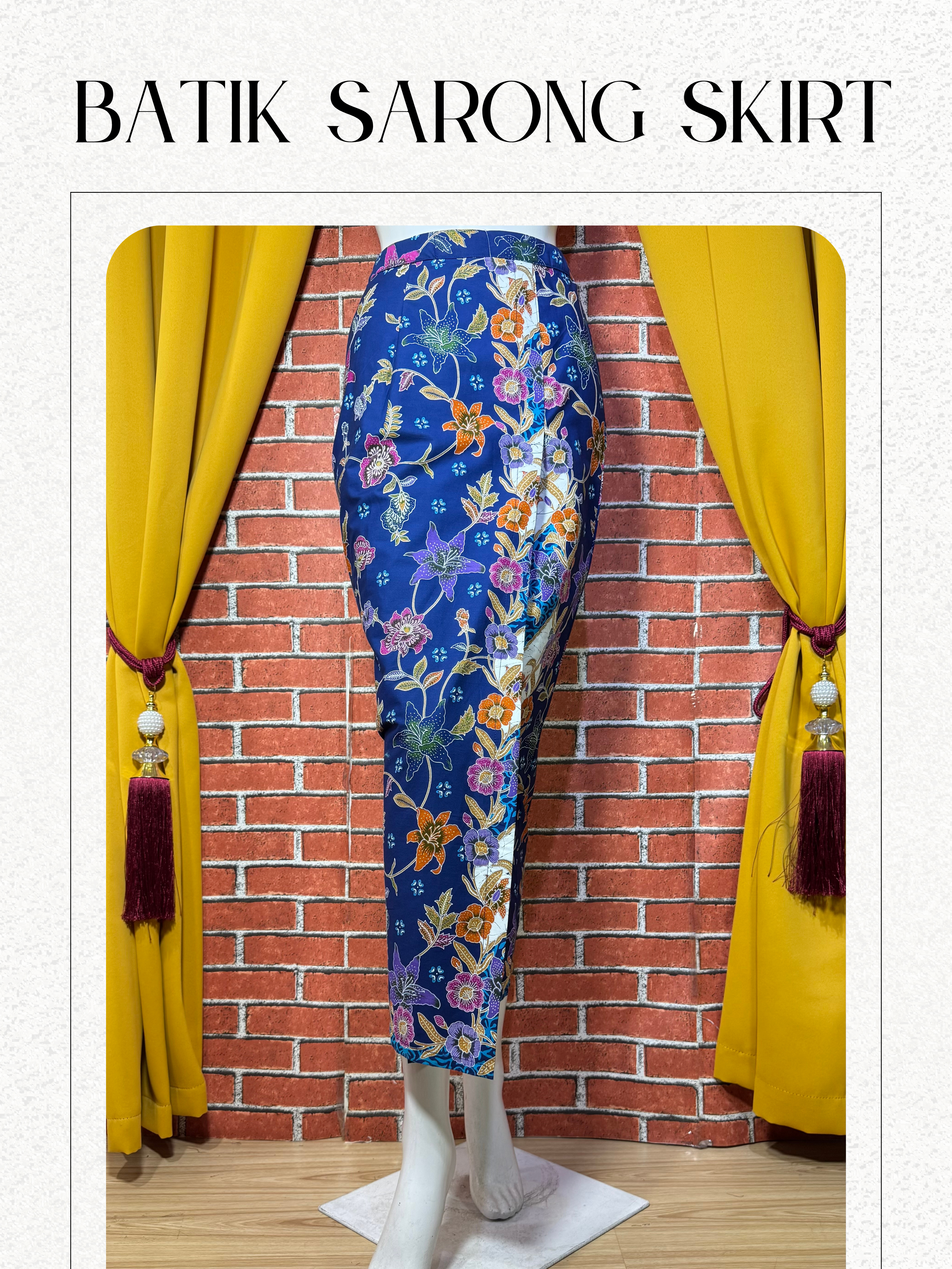 Batik Sarong Skirt
